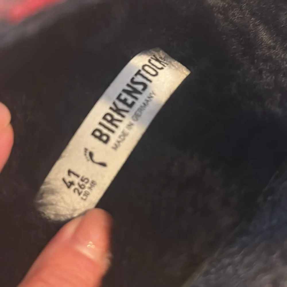 Birkenstock Red and Black Sandals with Adjustable Straps, these are un-worn. - Picture 3 of 6